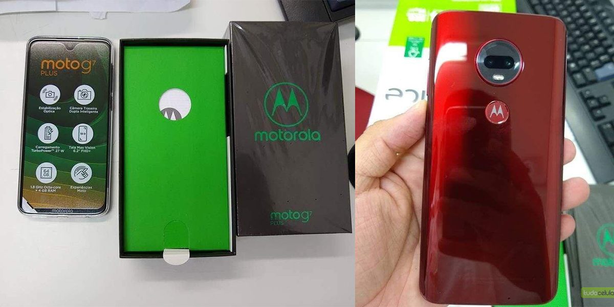 Leaked real life Motorola Moto G7 Plus images show 27W